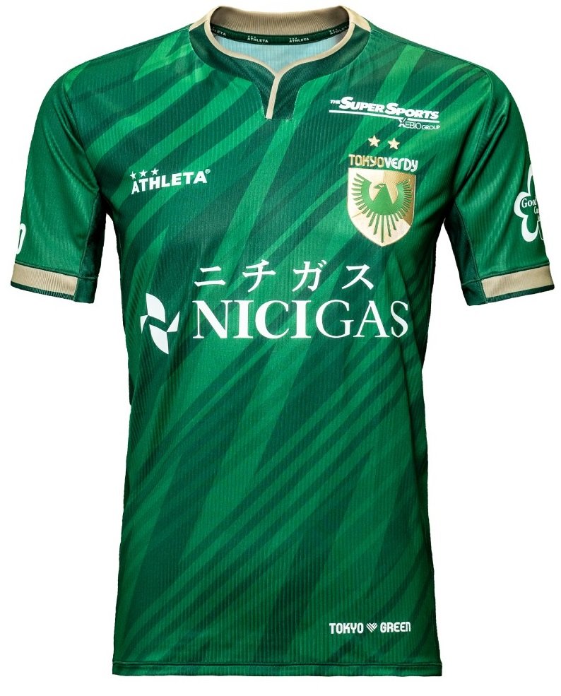 Camisa I Tokyo Verdy 2025 Athleta oficial 